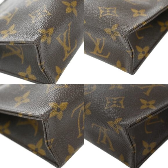 LOUIS VUITTON Poche Toilette 15 Clutch Pouch Bag Monogram Leather M47546 68KB329 - Picture 13 of 13